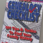 Genealogy checklist